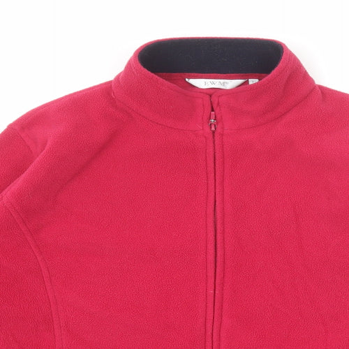 EWM Womens Pink Jacket Size 18 Zip - Size 18-20