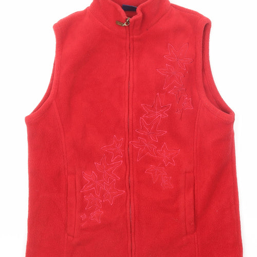 Tulchan Womens Red Jacket Size S Zip