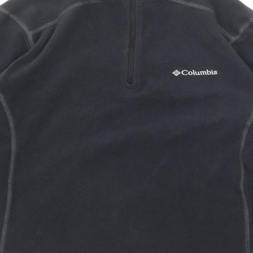 Columbia Mens Grey Polyester Henley Sweatshirt Size S