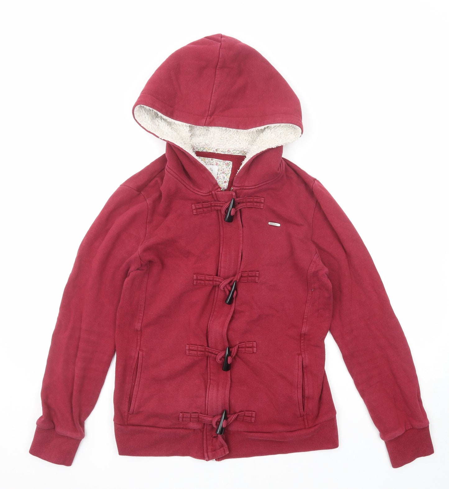 Element Womens Red Cotton Jacket Size M Zip