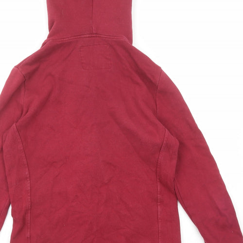 Element Womens Red Cotton Jacket Size M Zip