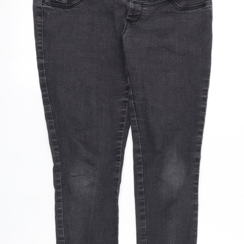 Dorothy Perkins Womens Black Cotton Skinny Jeans Size 8 L27.5 in Regular