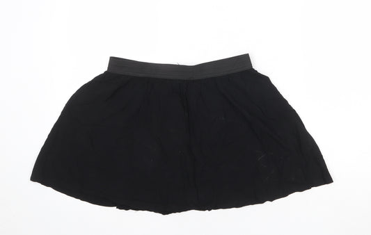 Cotton On Womens Black Viscose Mini Skirt Size L