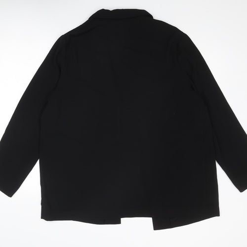 New Look Womens Black Jacket Blazer Size 18