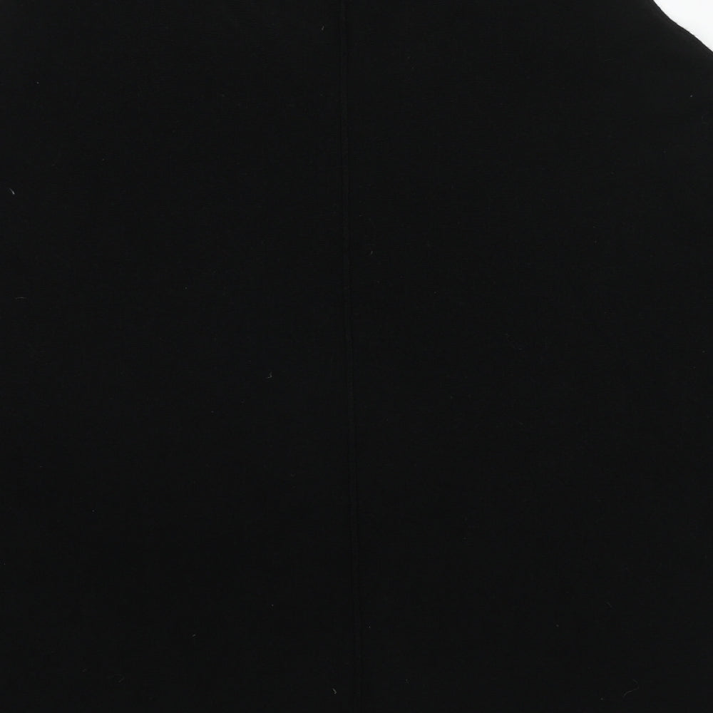NEXT Womens Black Round Neck Acrylic Pullover Jumper Size XL