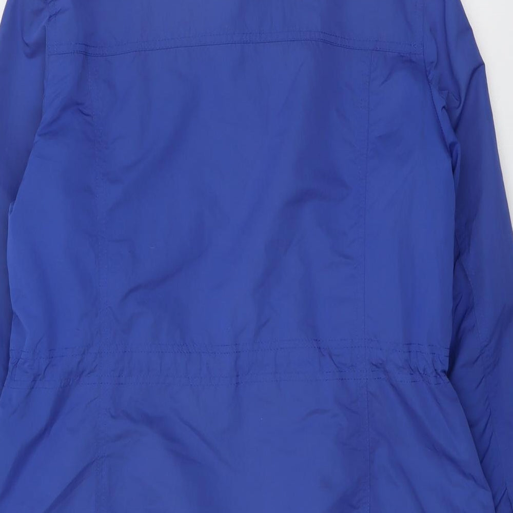 Classic Womens Blue Jacket Size 12 Zip