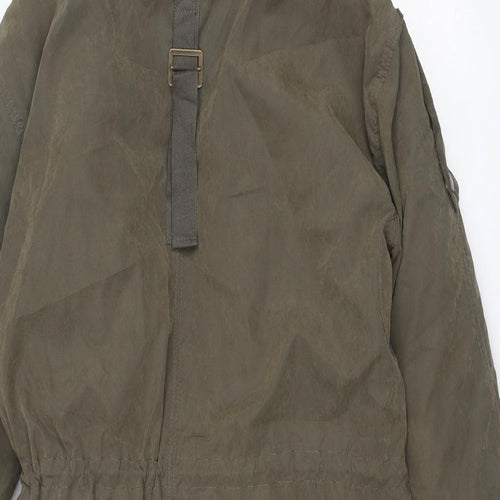 ASOS Womens Brown Jacket Size 8 Zip