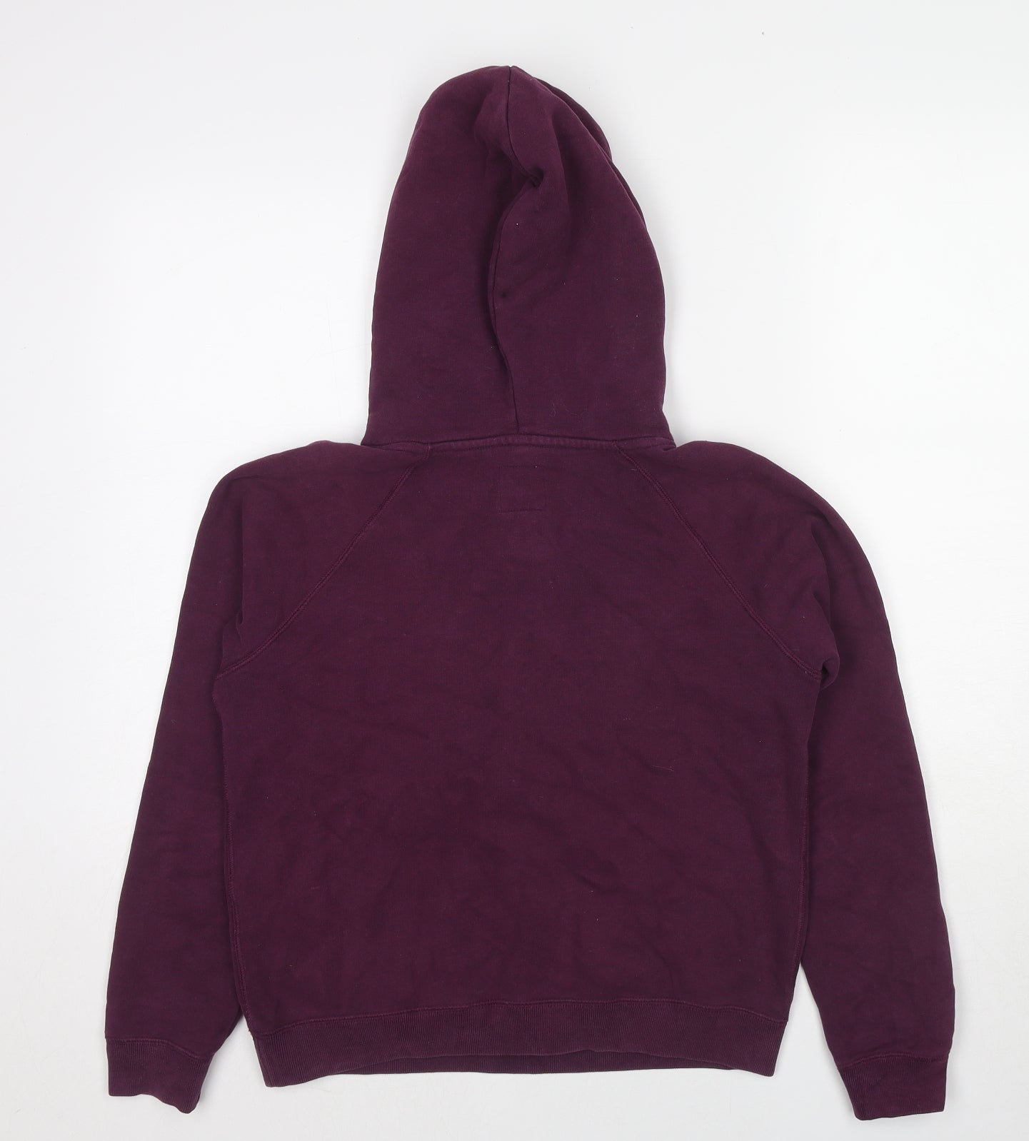 Jack Wills Womens Red Cotton Pullover Hoodie Size 8 Pullover