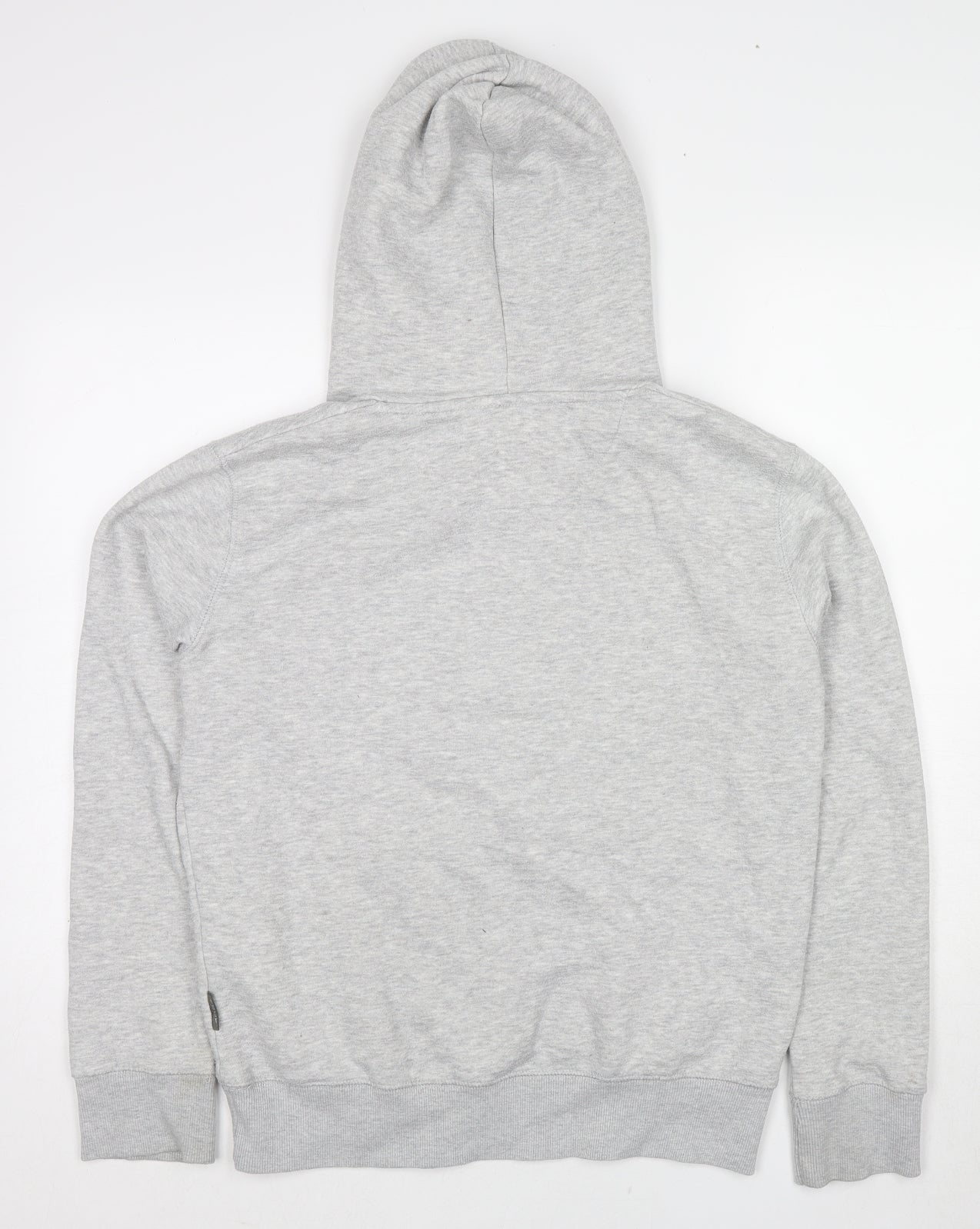 French Connection Mens Grey Cotton Pullover Hoodie Size S