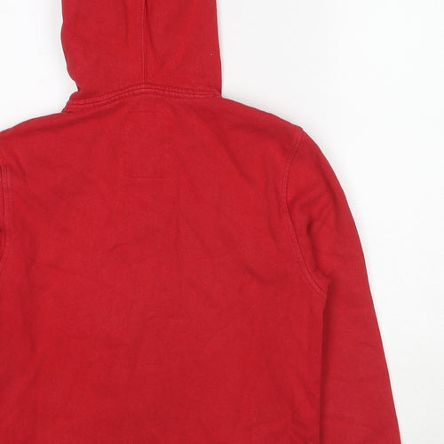 Aeropostale Boys Red Cotton Full Zip Hoodie Size 10 Years Zip - New York City