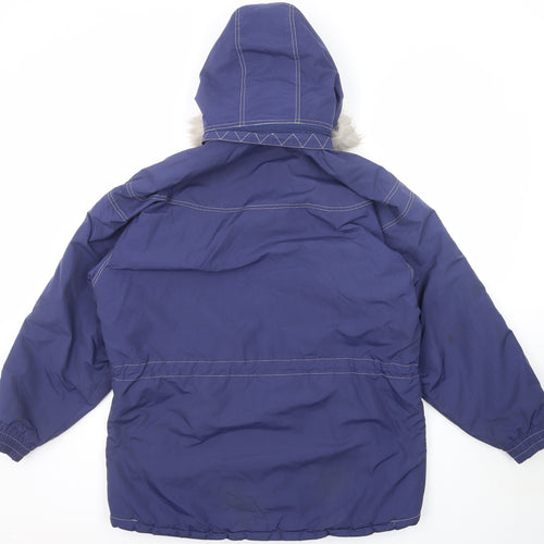 Trespass Womens Blue Jacket Size L Zip