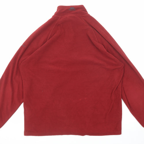 Trespass Mens Red Polyester Pullover Sweatshirt Size XL