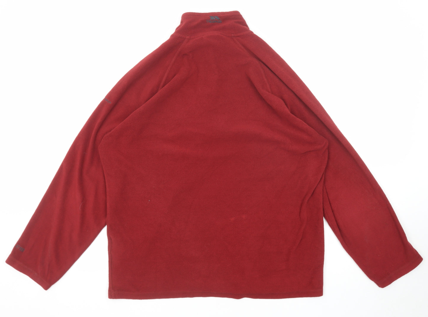 Trespass Mens Red Polyester Pullover Sweatshirt Size XL