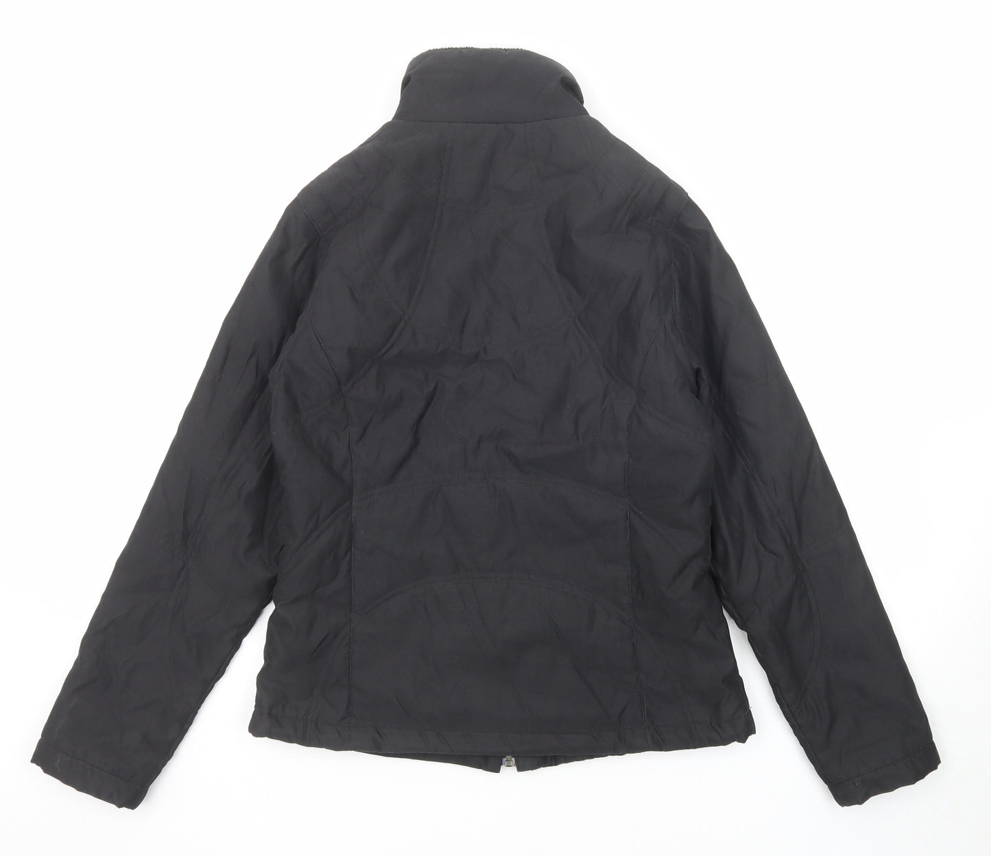Per Una Womens Black Jacket Size S Zip