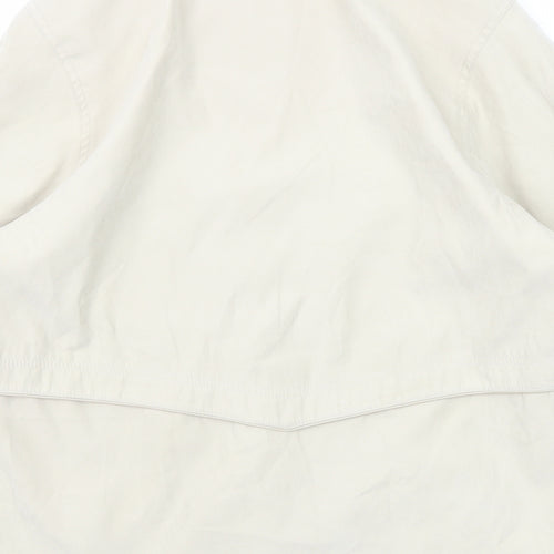 Berkertex Womens Ivory Jacket Size 10 Zip