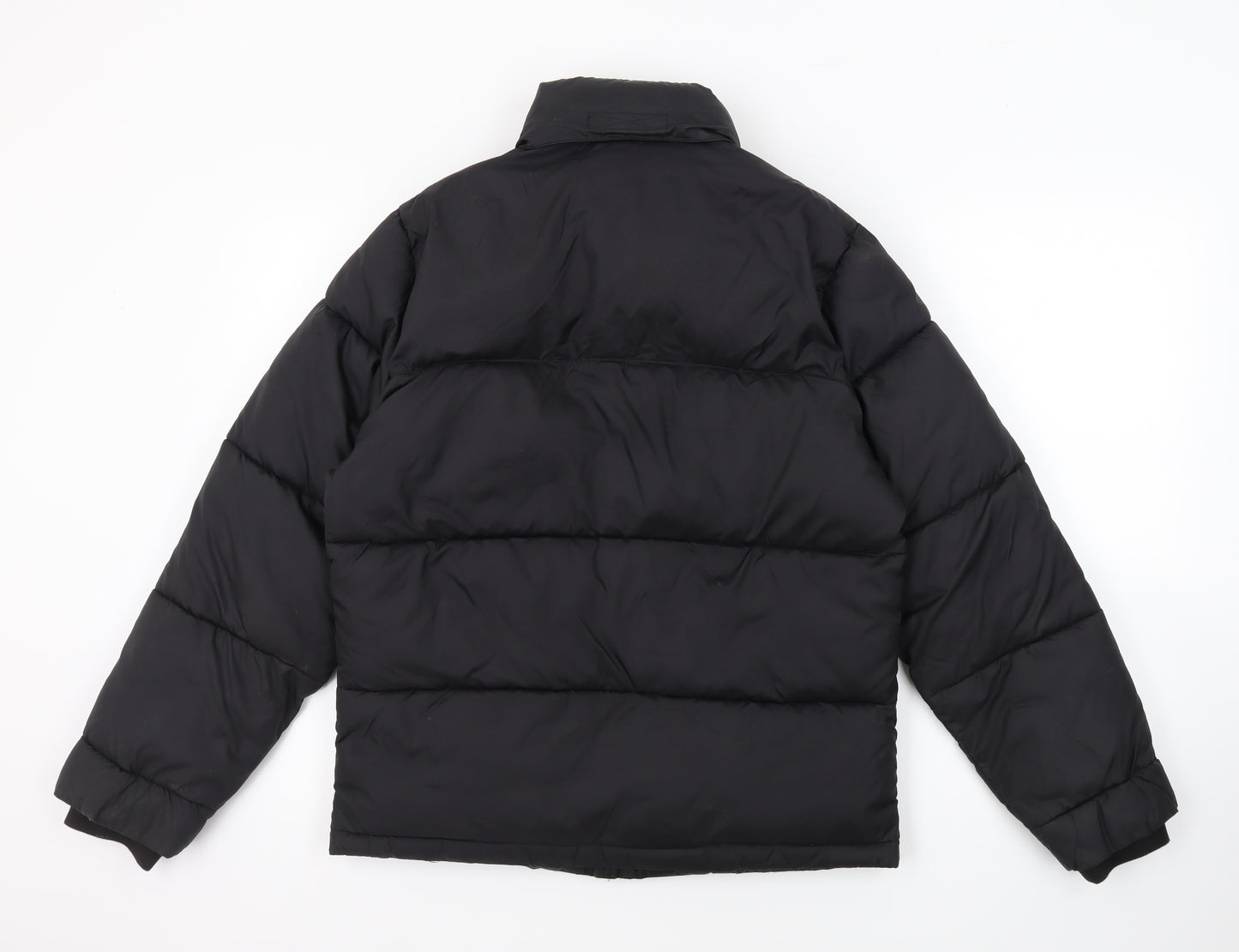 Hollister Womens Black Puffer Jacket Jacket Size S Zip