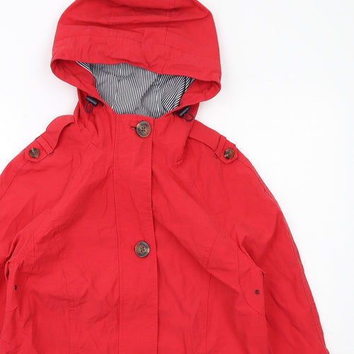 Per Una Womens Red Jacket Size 8 Zip