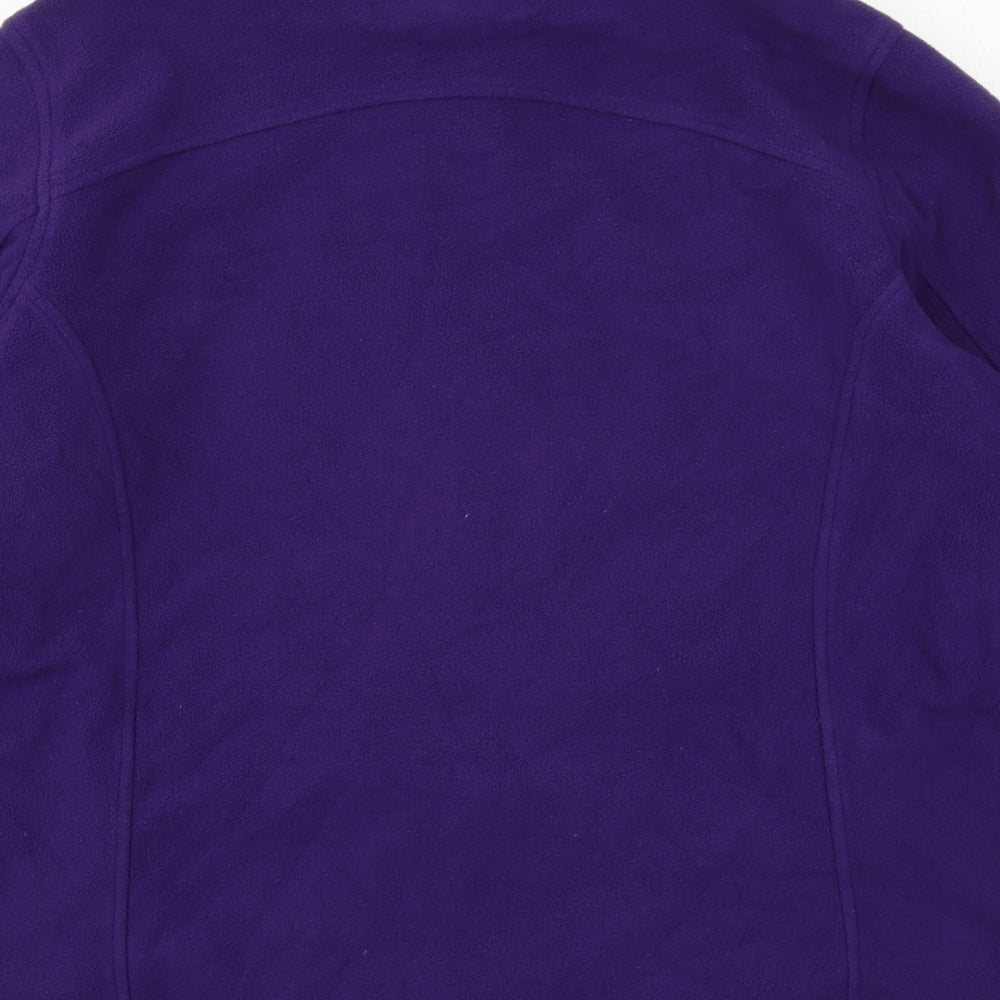 Technicals Womens Purple Jacket Size 16 Zip