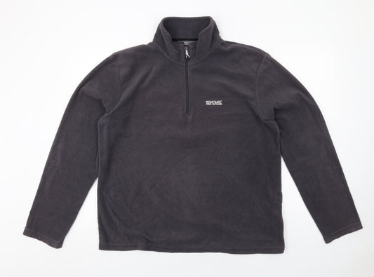 Regatta Mens Grey Polyester Pullover Sweatshirt Size XL