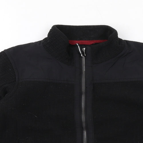 Regatta Boys Black Jacket Size 9-10 Years Zip
