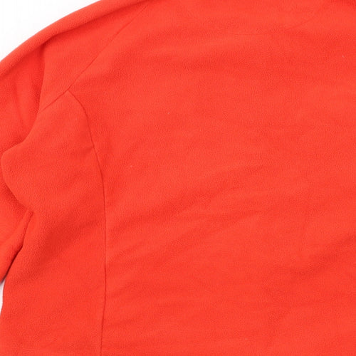 Lands' End Womens Orange Jacket Size 10 Button
