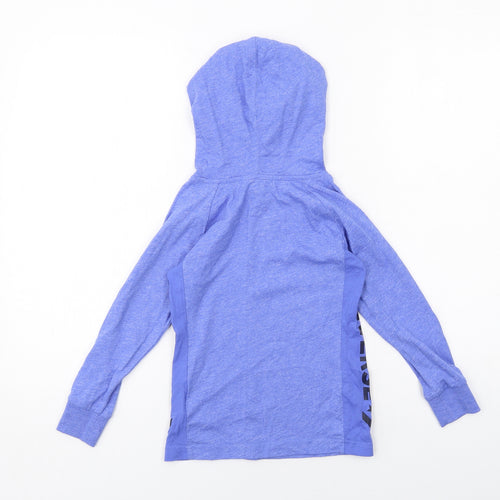 Converse Boys Blue Cotton Pullover Hoodie Size 6 Years Pullover