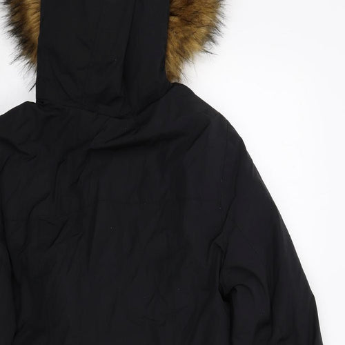 Zara Womens Black Jacket Size M Zip