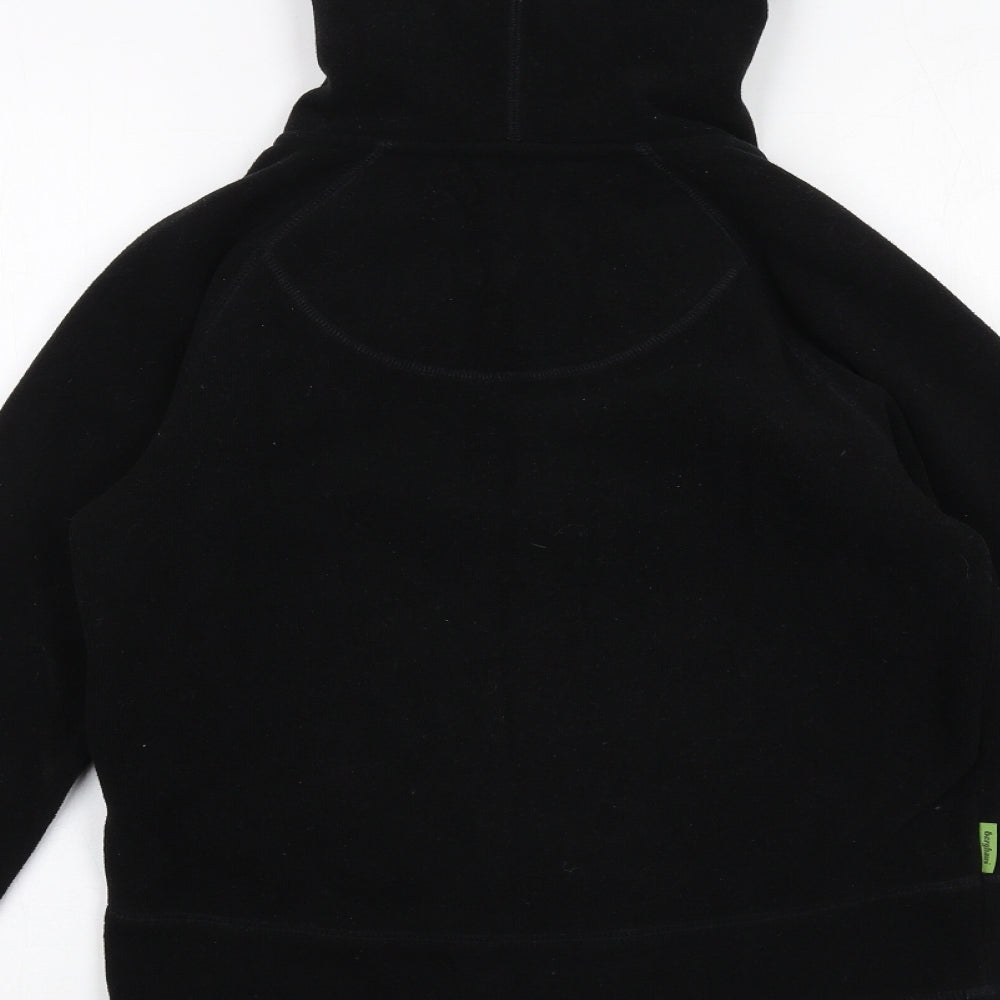 Berghaus Womens Black Polyester Full Zip Hoodie Size 10 Zip