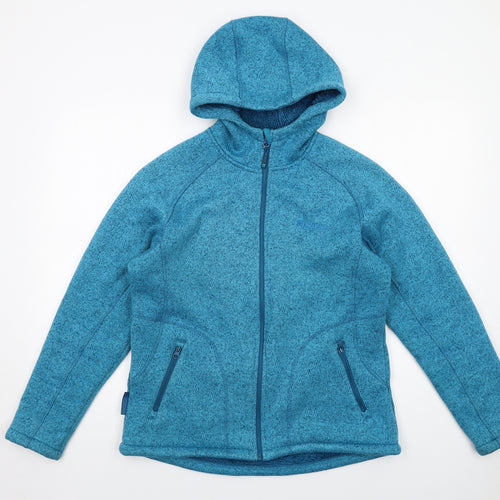 Mountain Warehouse Womens Blue Jacket Size 14 Zip