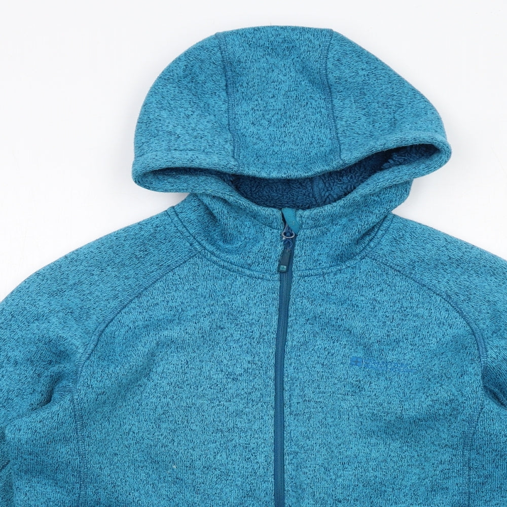 Mountain Warehouse Womens Blue Jacket Size 14 Zip