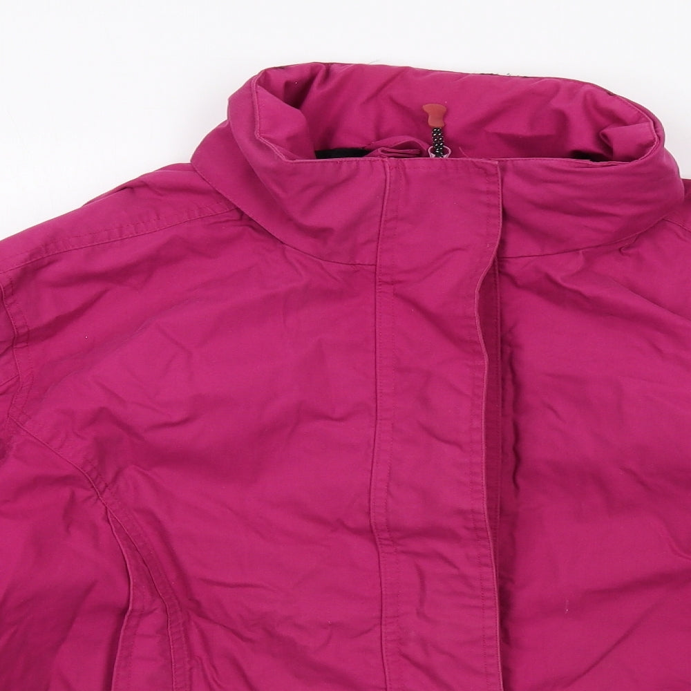 Crane Trail Womens Pink Jacket Size L Zip