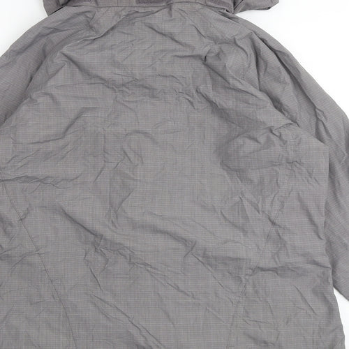 Regatta Womens Grey Windbreaker Jacket Size 14 Zip