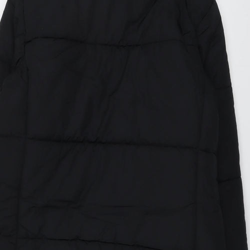 Marks and Spencer Womens Black Puffer Jacket Jacket Size 14 Zip
