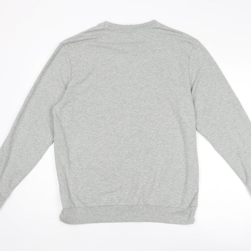 Calvin Klein Mens Grey Polyester Pullover Sweatshirt Size L