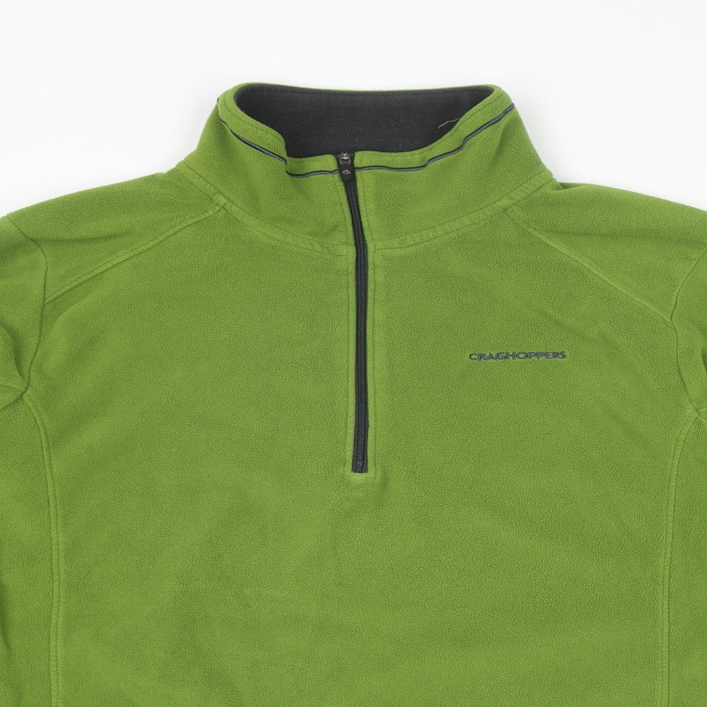 Craghoppers Mens Green Polyester Pullover Sweatshirt Size S