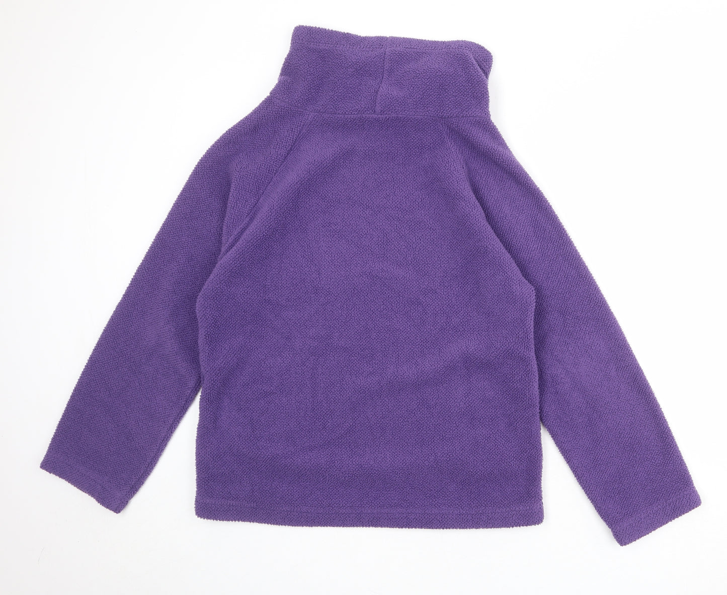 Marks and Spencer Womens Purple Polyester Pullover Sweatshirt Size 12 Pullover