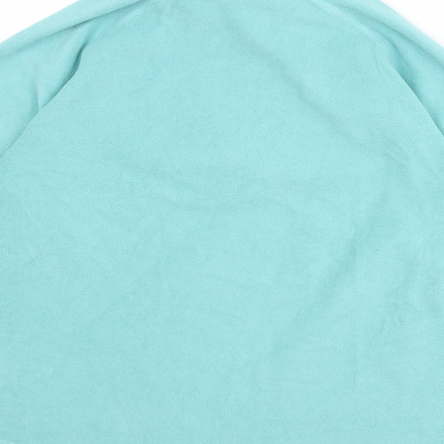 Trespass Womens Blue Polyester Pullover Sweatshirt Size 14 Zip