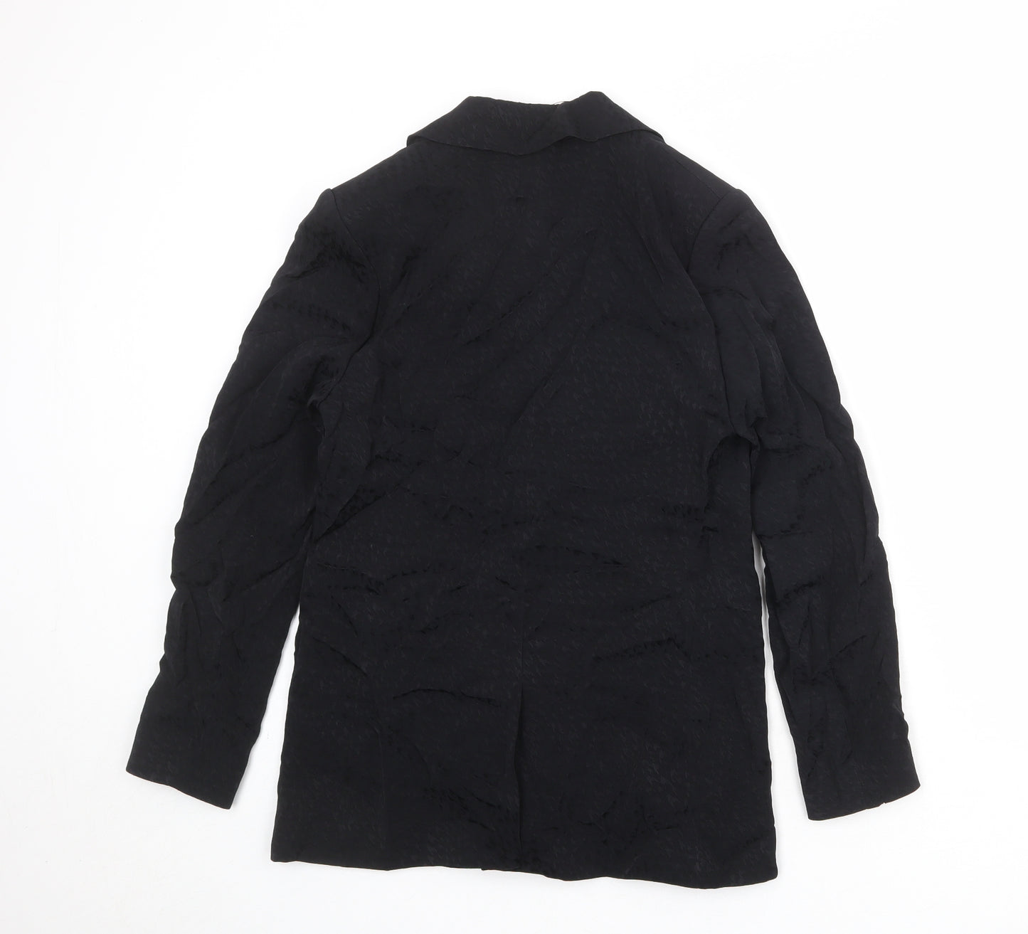 Marks and Spencer Womens Black Viscose Jacket Suit Jacket Size 8
