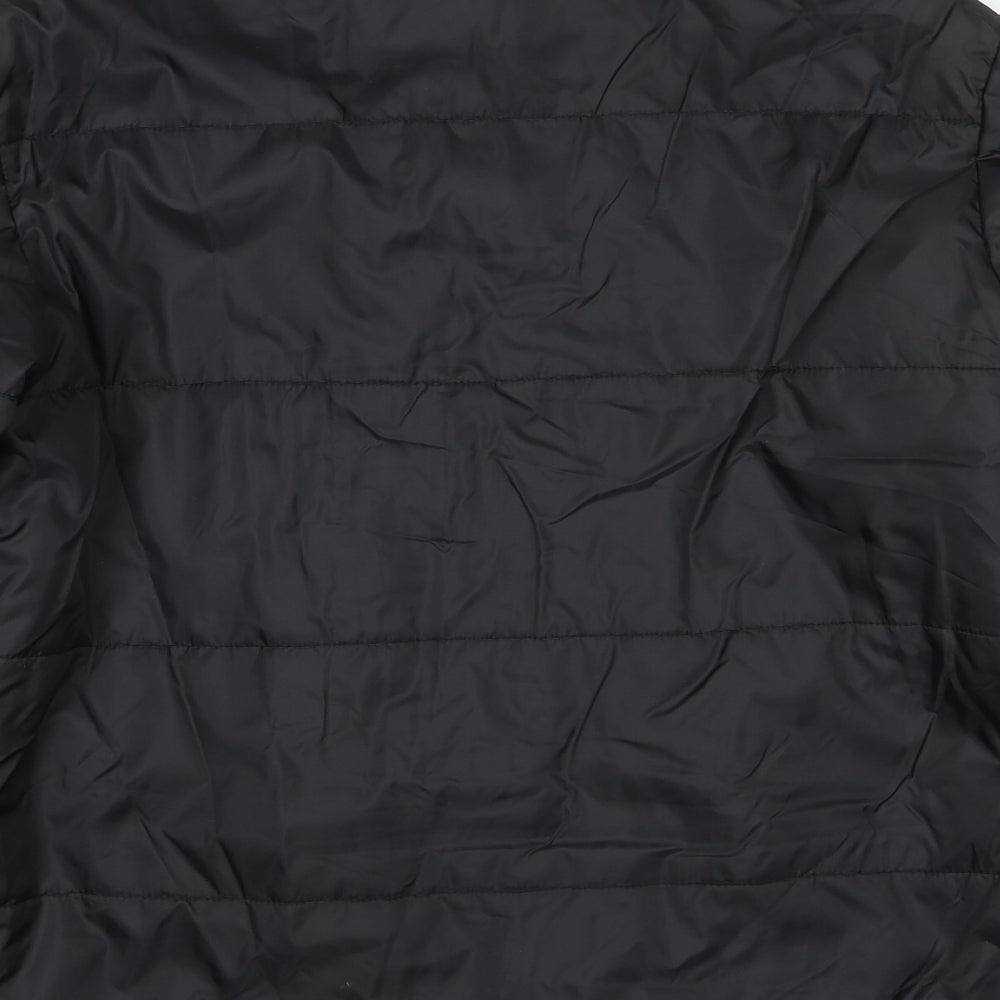 Vincelli Womens Black Jacket Size M Zip