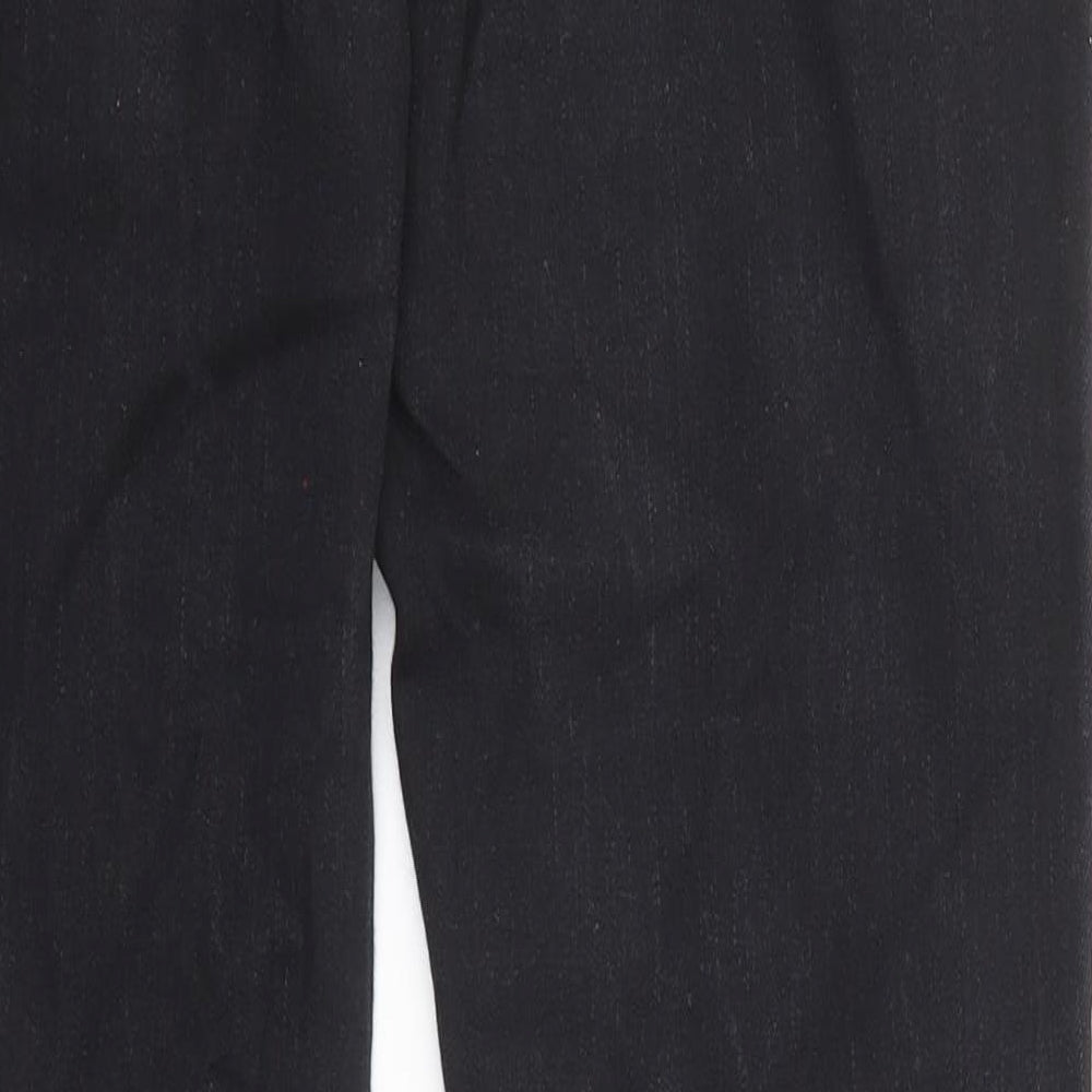 Lee Mens Black Cotton Skinny Jeans Size 32 in L33 in Regular Zip