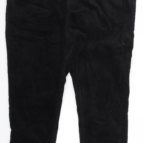 Monki Womens Black Camel Trousers Size 22 Regular Zip