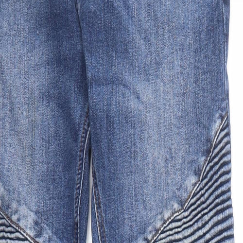Divided by H&M Mens Blue Cotton Skinny Jeans Size 33 in Regular Zip