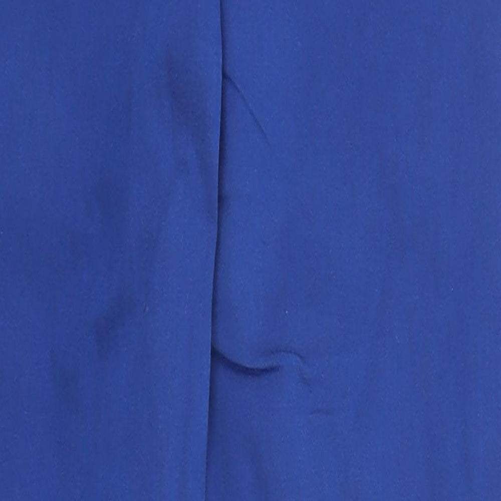 Marks and Spencer Womens Blue Cotton Jegging Jeans Size 12 Regular - Short Leg