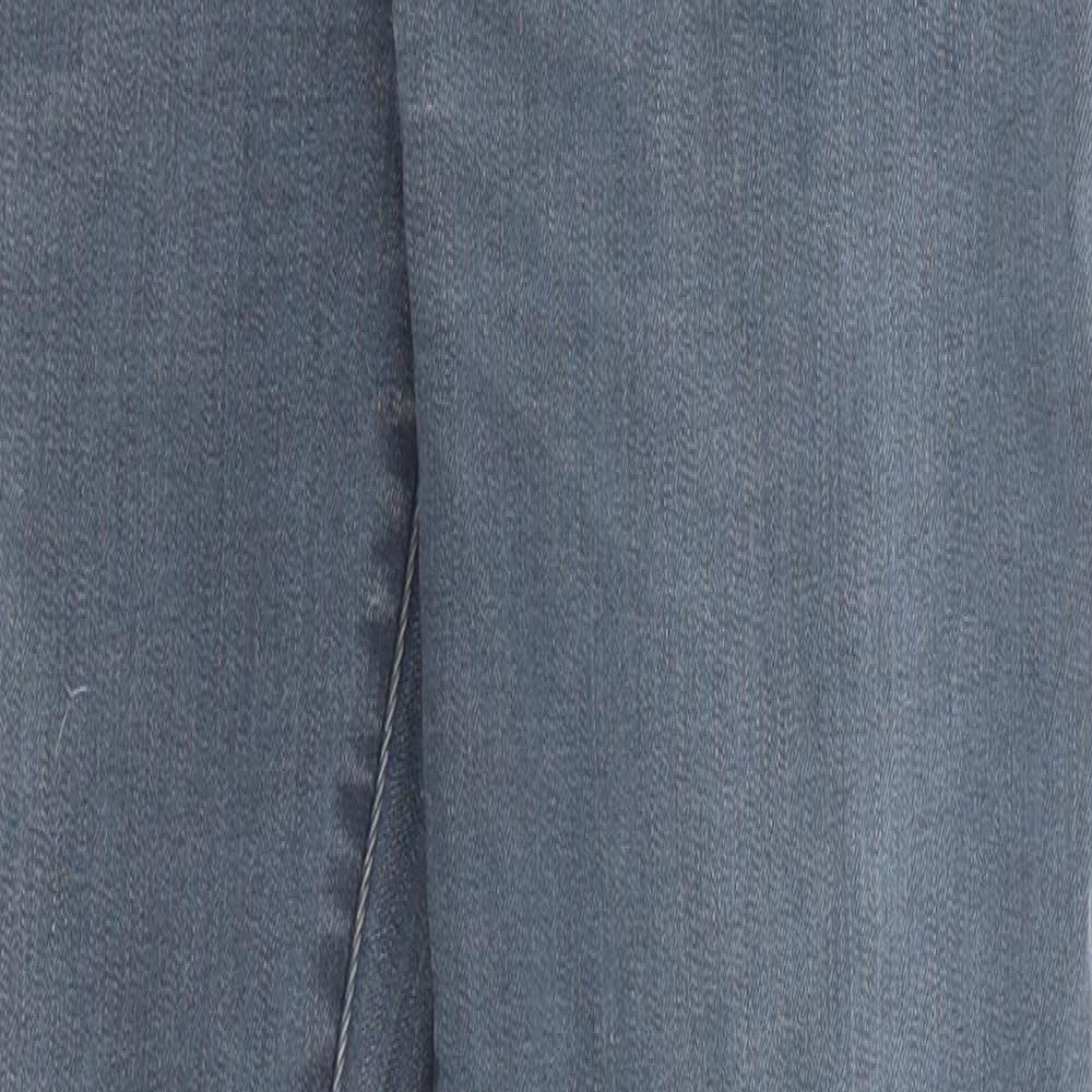 Superdry Mens Blue Cotton Skinny Jeans Size 31 in Regular Zip
