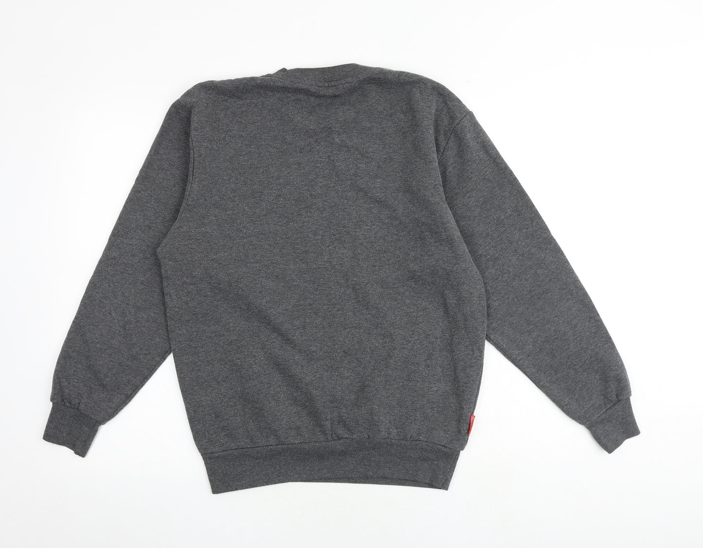Slazenger Mens Grey Cotton Pullover Sweatshirt Size S