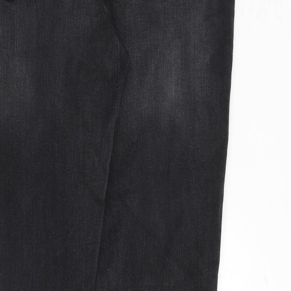 Gap Mens Grey Cotton Skinny Jeans Size 34 in L34 in Regular Zip