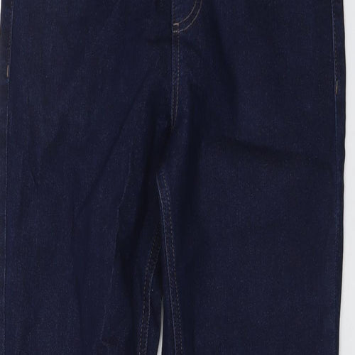 Marks and Spencer Womens Blue Cotton Jegging Jeans Size 10 L26 in Regular