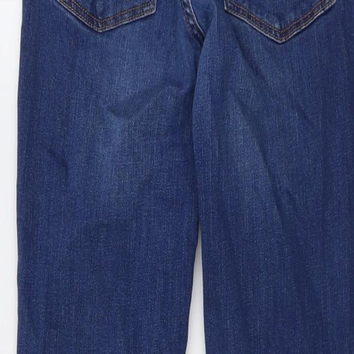 NEXT Boys Blue Cotton Skinny Jeans Size 14 Years Regular Button