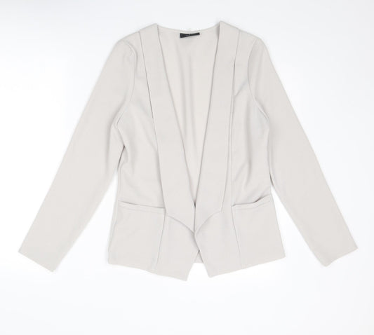 Wallis Womens Grey Jacket Blazer Size S