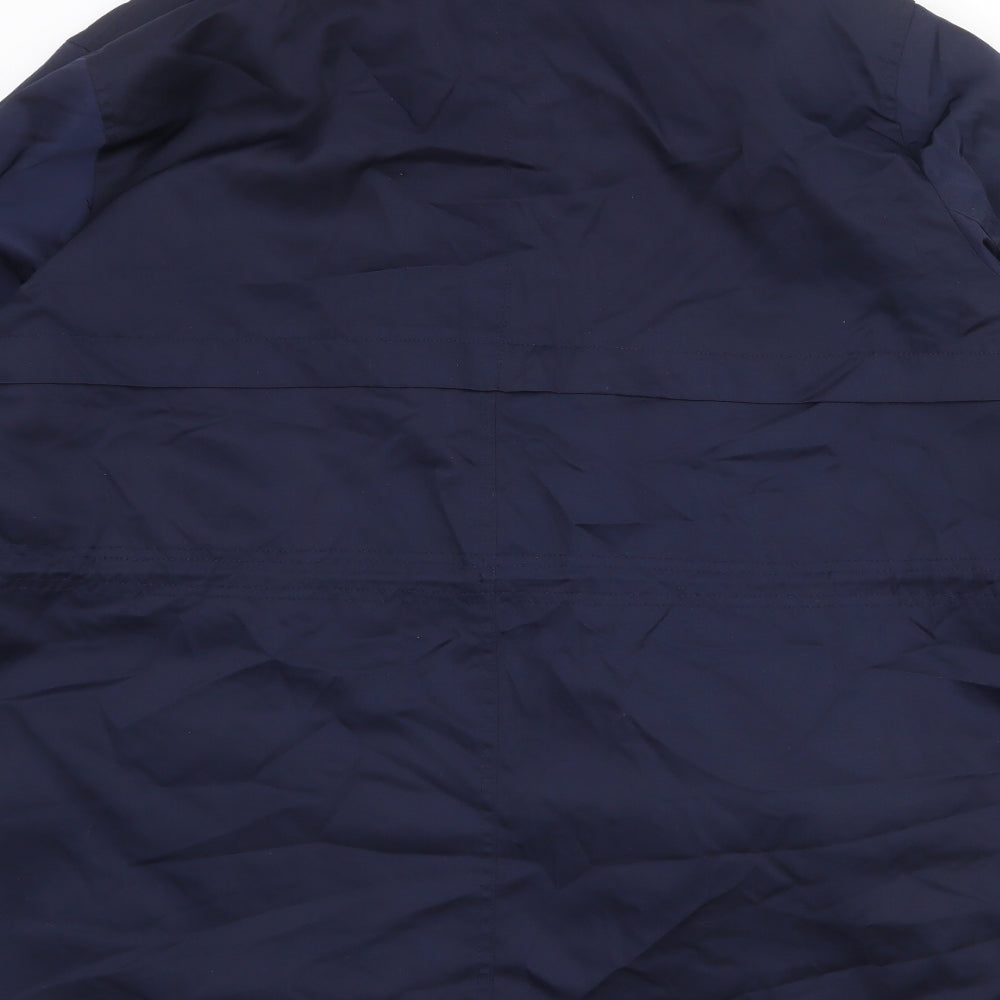 BHS Womens Blue Jacket Size 22 Zip